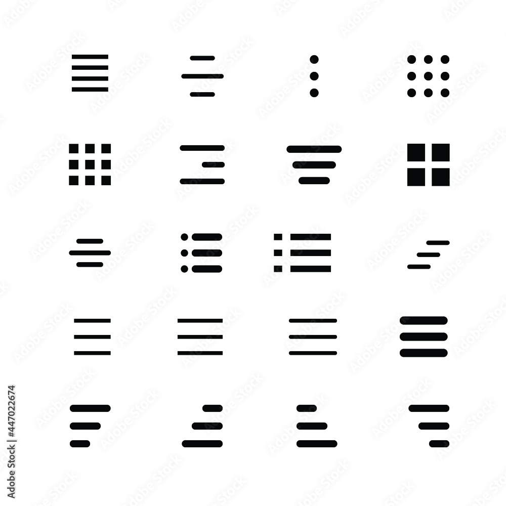 Minimal Set Of Hamburger Menu Flat Icons Menu Icons Vector Set Of UI minimal-set-of-hamburger-menu-flat-icons-menu-icons-vector-set-of-ui