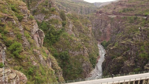pont au dessus des Gorges de Daluis - France