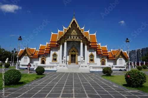 Wat Benchamabophit,The Marble Temple , Bangkok © Pacharapon