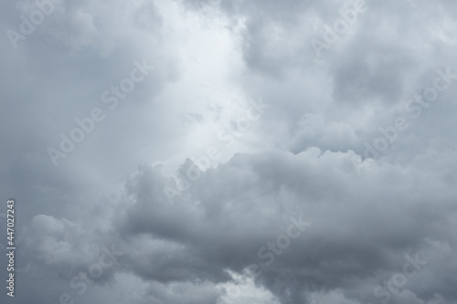 Grey Overcast Storm Clouds