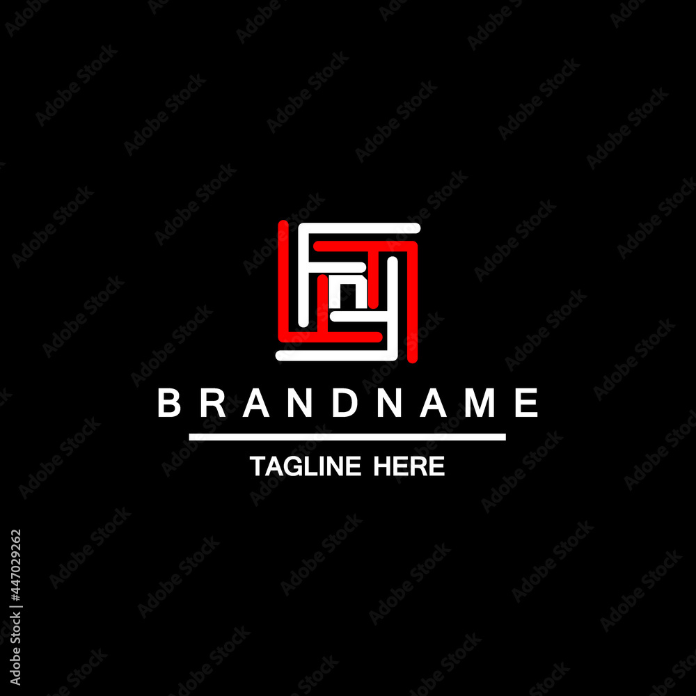 maze logo design letter n vector template maze logo design letter n vector template