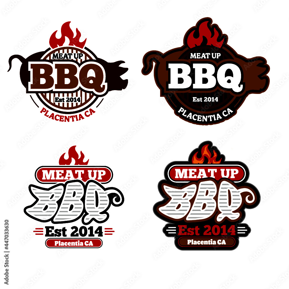 BBQ logo design 