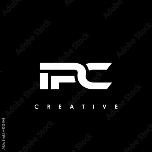 IPC Letter Initial Logo Design Template Vector Illustration photo