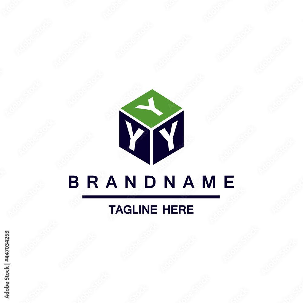 Letter Y cube logo icon design template elements Letter Y cube logo icon design template elements