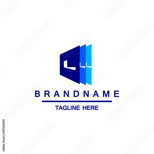 Free Download L Initial Letter Flat Modern Book Logo type for education, book store, book shop, library, retail, stationery business logo brand - GFXLoad
