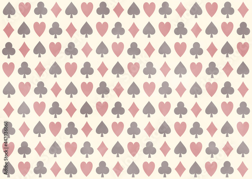 背景　スート　全面　薄い赤茶色