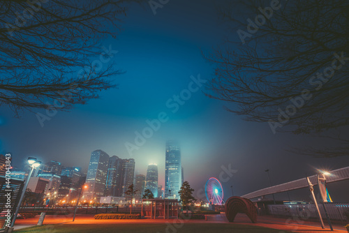 Hong Kong Cityscape at night © YiuCheung