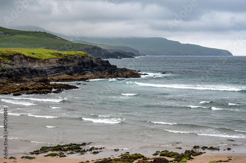 St Finians Bay and Moody Sky