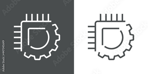 Obraz na plátně Tecnología electrónica