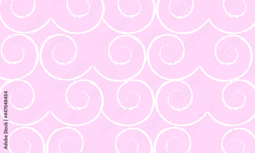 abstract of white spiral on pink background abstract of white spiral on pink background