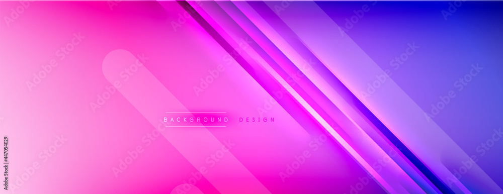 Abstract background - lines composition created with lights and shadows. Technology or business digital template. Trendy simple fluid color gradient abstract background with dynamic Abstract background - lines composition created with lights and shadows. Technology or business digital template. Trendy simple fluid color gradient abstract background with dynamic