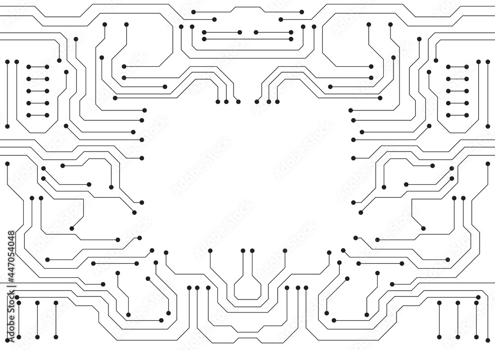 Circuit technology background with hi-tech digital data Circuit technology background with hi-tech digital data