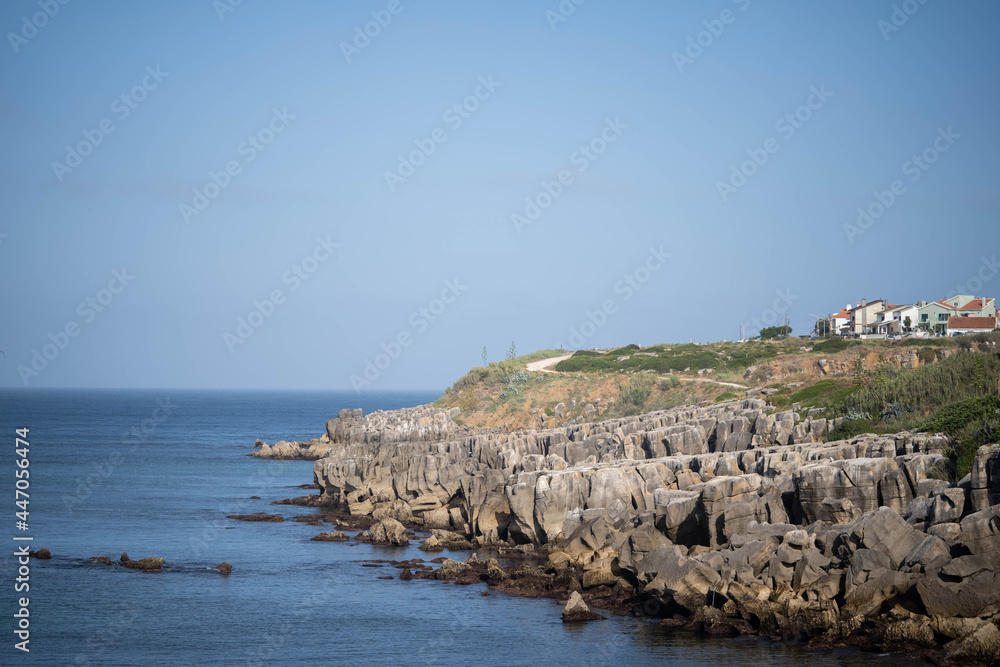 seascape, rocky coastline, good summer day, holiday seascape, rocky coastline, good summer day, holiday