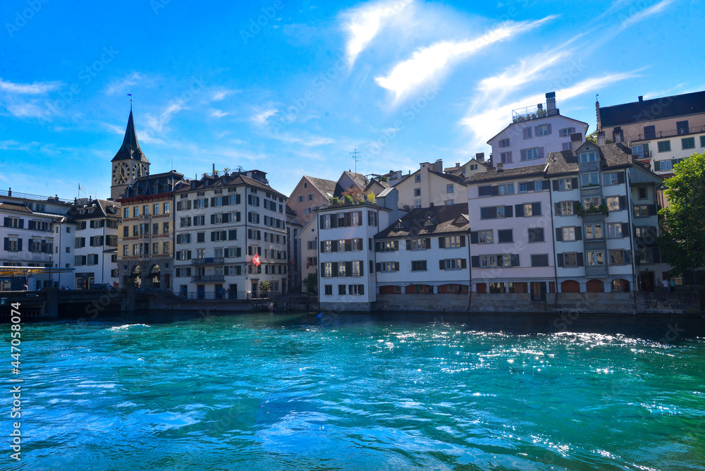 Limmatfluss Zürich 