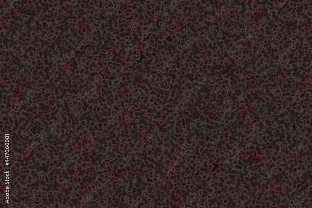 Fototapeta premium amazing red bio chaos computer graphic texture background illustration