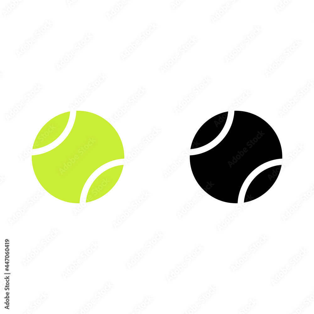 Tennis Ball Icon Tennis Ball Icon