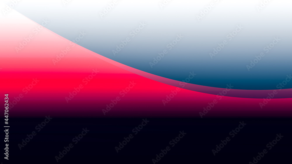 Obraz premium Abstract gradient multicolor horizontal graphic