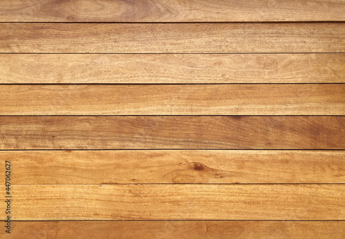 Brown sepia wood floor texture pattern plank surface pastel painted wall background. 