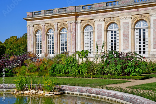 Versailles  France - september 22 2020 : the Grand Trianon in the Marie Antoinette estate © PackShot