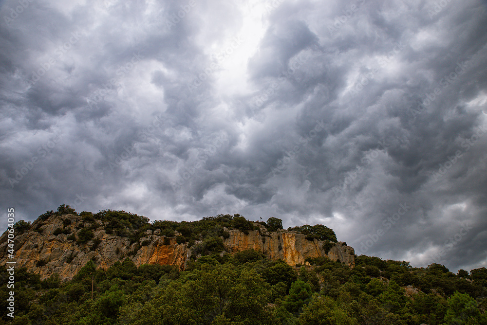 Nubes de tormenta sobre la comarca de l'Alt Urguell