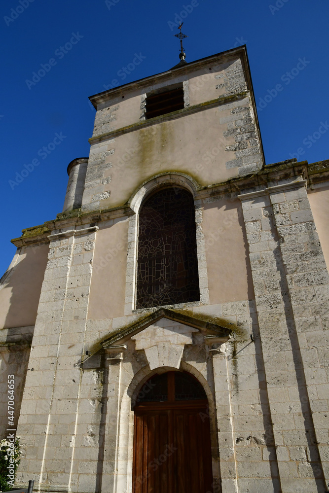 Gaillon; France - march 2 2021 :  Saint Ouen church