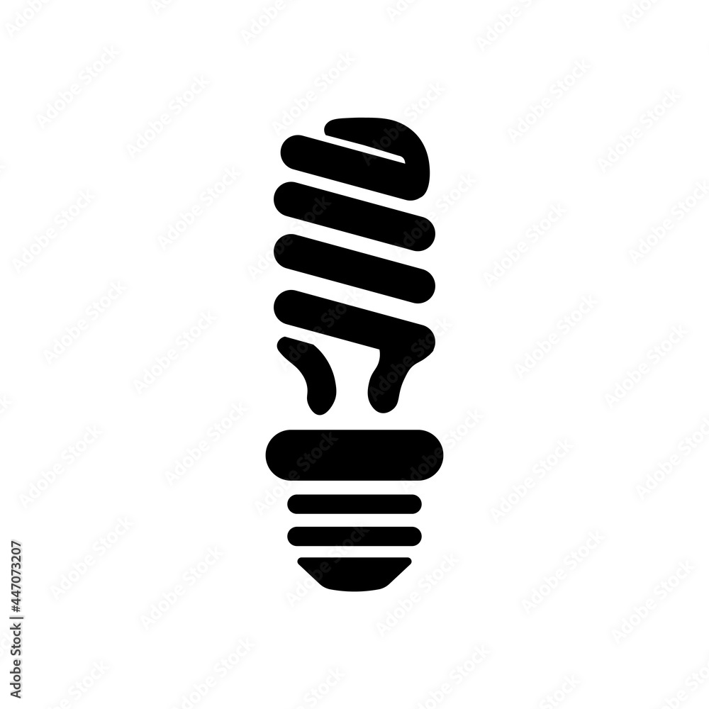 Light bulb or idea and inspiration simple icon Electric light energy concept Light bulb or idea and inspiration simple icon Electric light energy concept