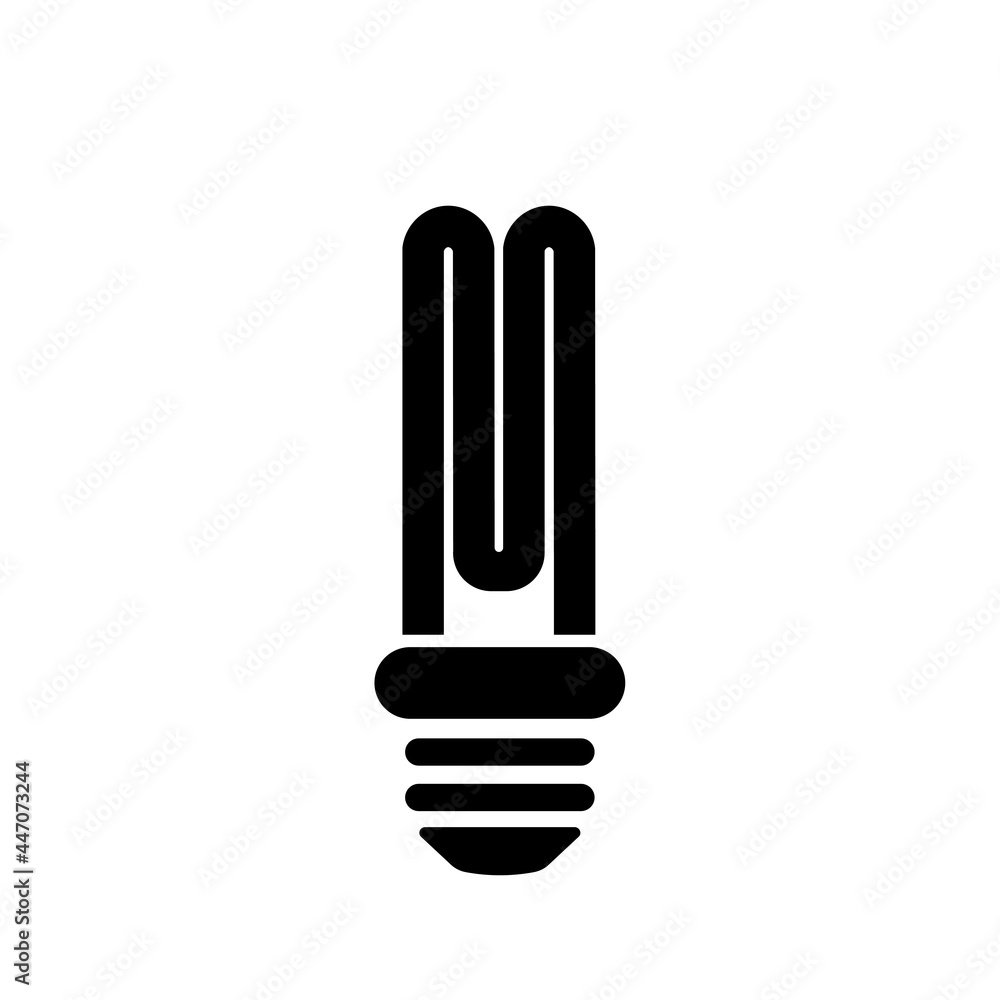 Light bulb or idea and inspiration simple icon Electric light energy concept Light bulb or idea and inspiration simple icon Electric light energy concept