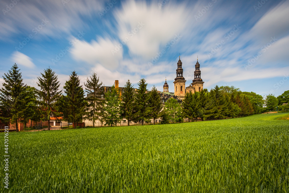 Obraz premium Lad Abbey is a former Cistercians monastery in Lad -village, Poland.
