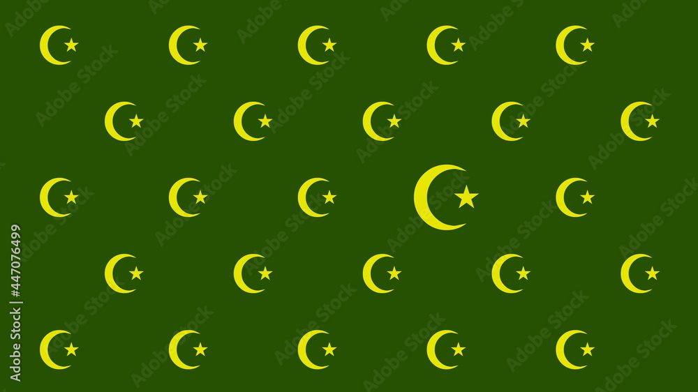 Islam Sign Pattern Background