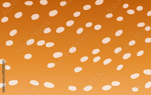 Spotted deer print texture background. Vector illustration