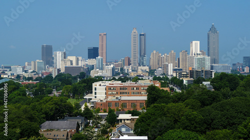 The Atlanta Beltline Area, Downtown -- AERIAL VIEW, In July 2021 ( Photo Series)