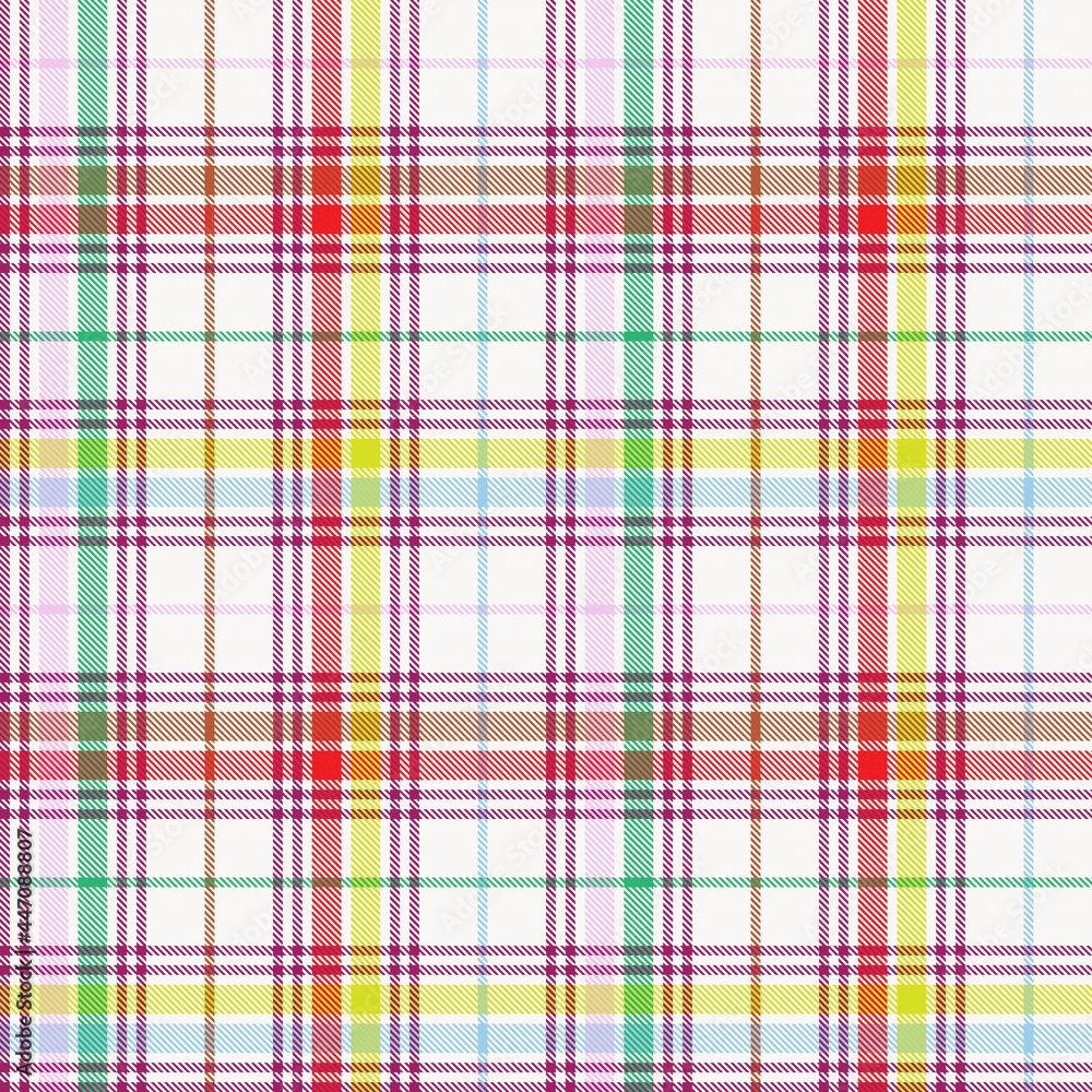 Colourful Plaid textured Seamless Pattern Colourful Plaid textured Seamless Pattern