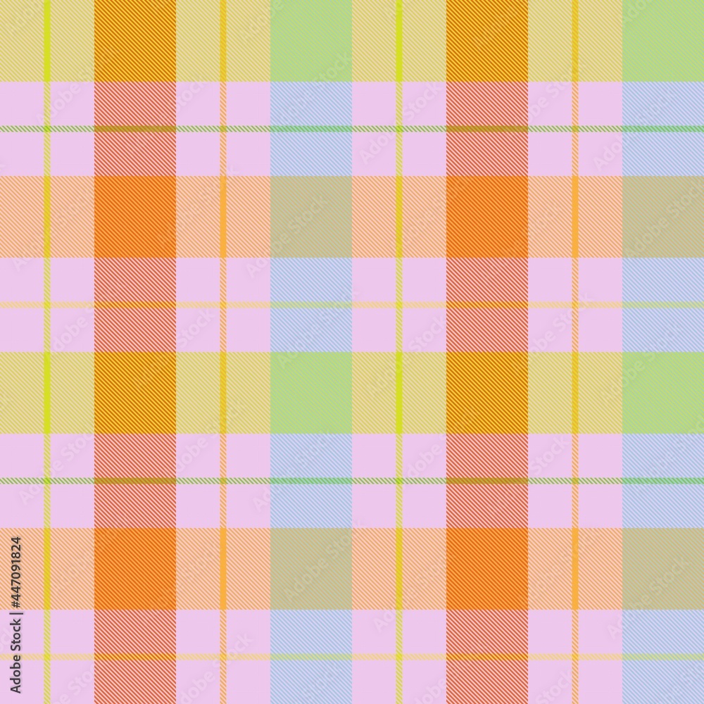 Rainbow Pastel Plaid textured Seamless Pattern Rainbow Pastel Plaid textured Seamless Pattern