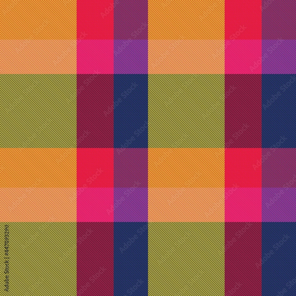 Rainbow Plaid Tartan Checkered Seamless Pattern Rainbow Plaid Tartan Checkered Seamless Pattern