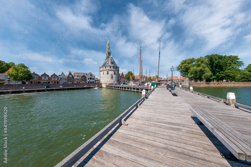 Obraz premium Hoorn, Noord-Holland Province, The Netherlands