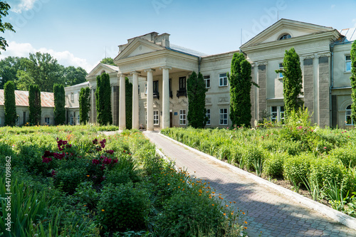 Chetvertinskiy Palace in Antopil village, Podillya, Vinnytsa region, Ukraine,2021.