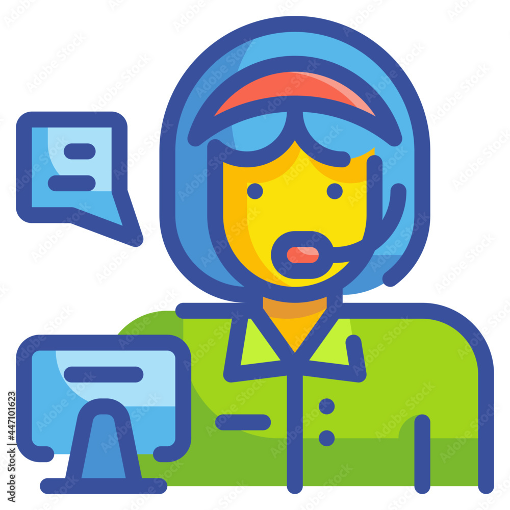 callcenter line icon