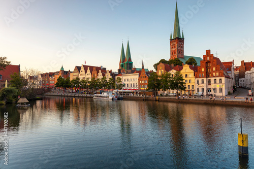 Lübeck, Malerviertel, Abendstimmung, Sommer, gemütlich © Christian