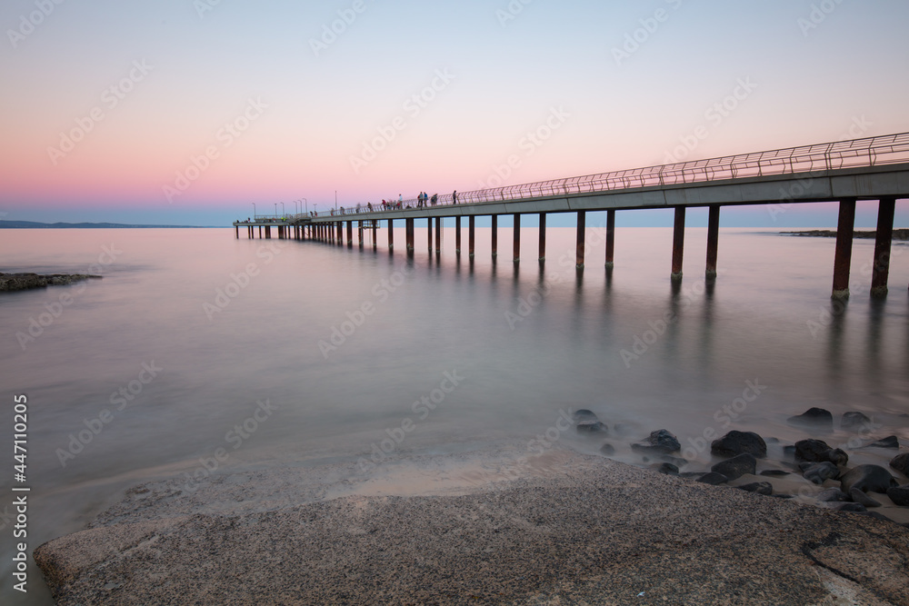 Obraz premium Lorne Pier at Sunset in Victoria Australia
