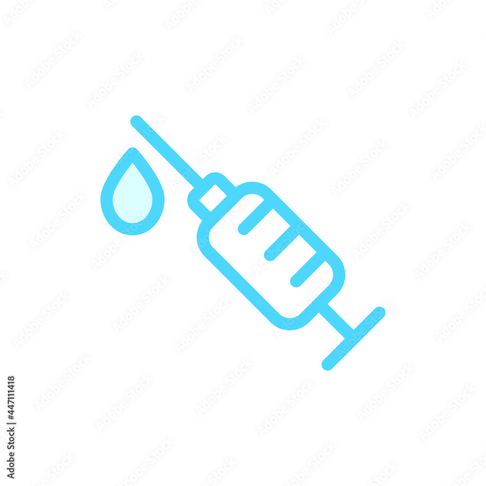 Illustration Vector Graphic of Syringe icon Illustration Vector Graphic of Syringe icon