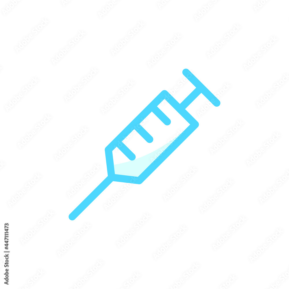 Illustration Vector Graphic of Syringe icon Illustration Vector Graphic of Syringe icon
