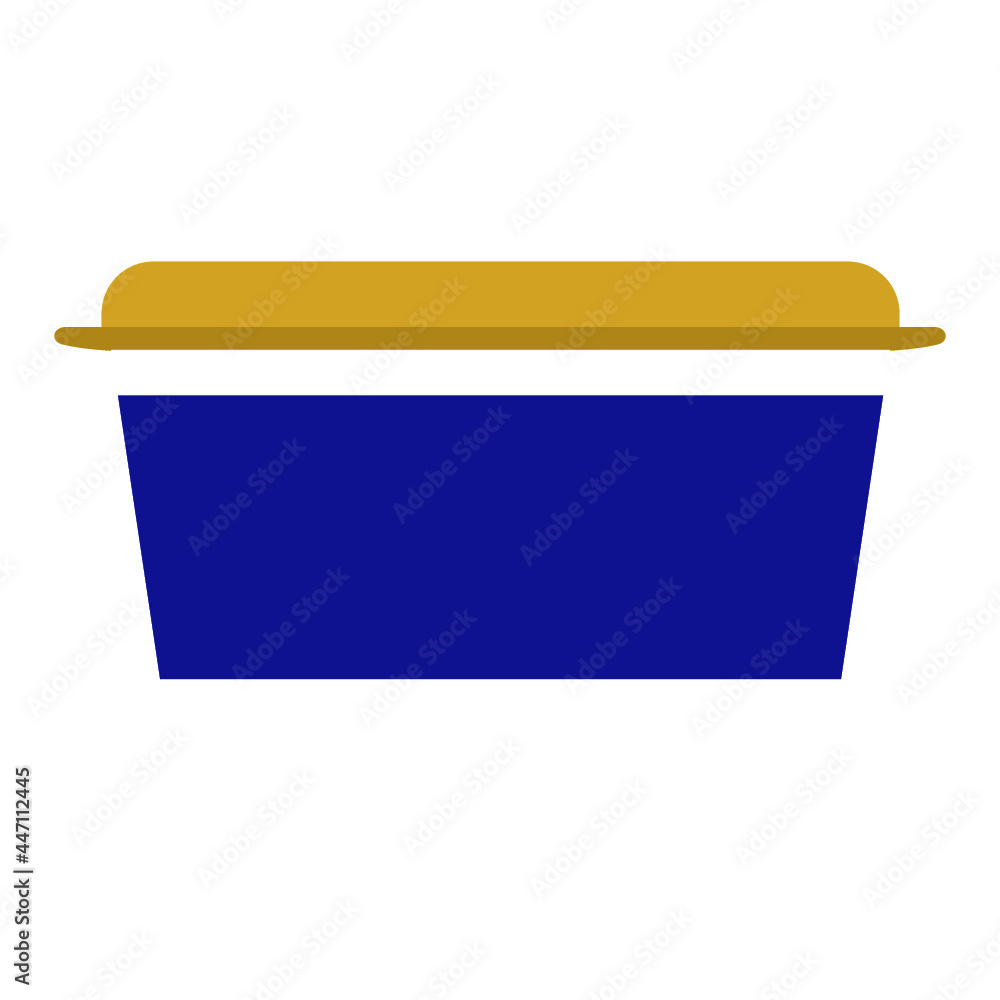 illustration of a butter illustration of a butter