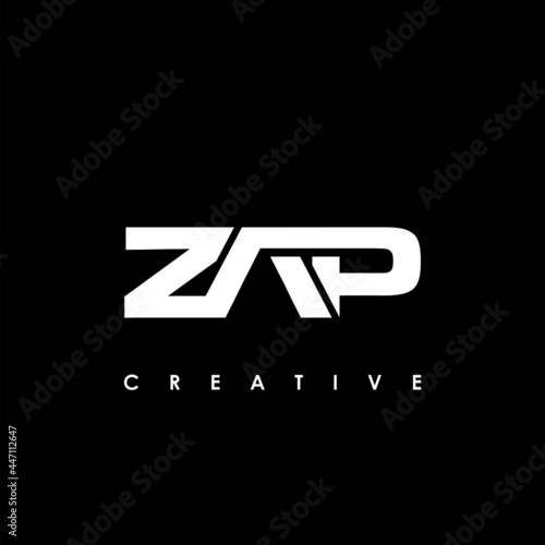 ZAP Letter Initial Logo Design Template Vector Illustration