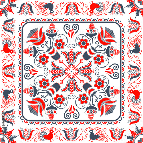 Hungarian embroidery pattern 144