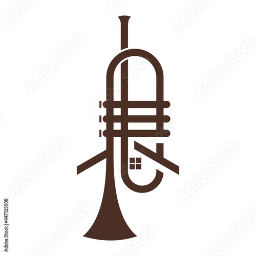 trumpet vector