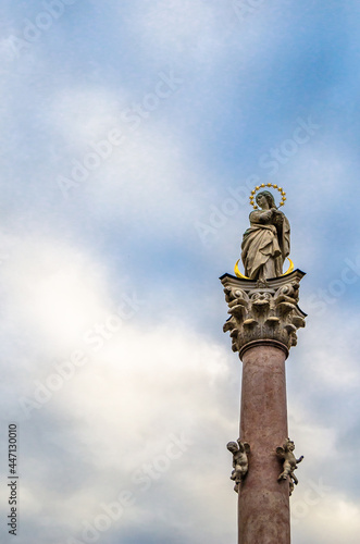 Column in the city centre of Innsbruck, Austria