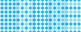 Argyle seamless pattern. Checkered lozenge diamond backgrounds. Vector illustration. Bavarian Oktoberfest textures. Set blue rhombus plaid prints. Modern geometric backdrop.