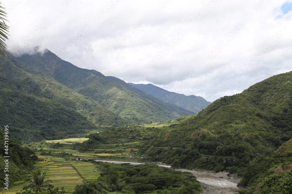 Tinglayan Reisterrassen am Chico River, Provinz Kalinga, Kordilleren, Philippinen