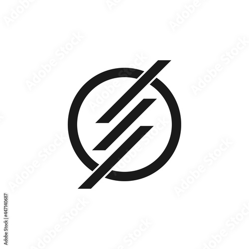 logo letter e line logo, icon, symbol vector design, abstract logo. ep 10