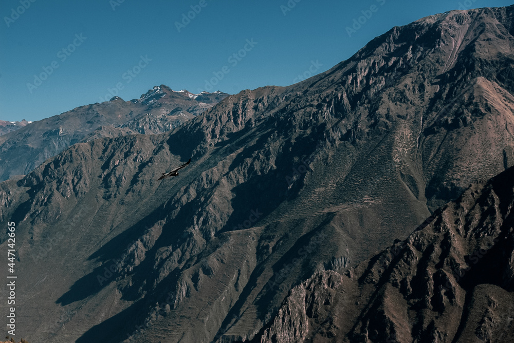 Mountains in the Colca Valley, Souther Peru
